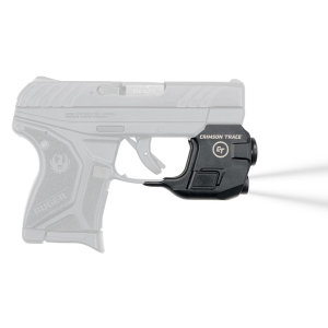 Crimson Trace 0183401 Lightguard For Handgun Ruger LCP II 110 Lumens Output White LED Light Trigger Guard Mount Matte Black Polymer