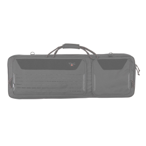 Tac Six 10827 Squad Tactical Case made of Black 600D Polyester with Lockable Zippers\t MOLLE System\t Rope Carry Handles\t Elastic Loops\t Storage Pockets & Detachable Shoulder Strap 38 in L x 13 in W x 4.50 in H Interior Dimensions