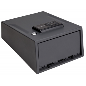 Hornady 95433 Keypad Vault Keypad Entry Black 16 Gauge Steel Holds 1 Handgun 12.70 in H x 9 inW x 5.25 in D