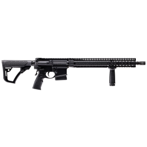 Daniel Defense 0214515175055 DDM4 V9 *CA Compliant 5.56x45mm NATO 16 in 10+1 Black Hard Coat Anodized 6 Position w/SoftTouch Overmolding Stock, Rifle