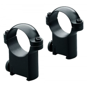 Leupold 49943 Ringmounts Matte Black Sako 1 in Super High