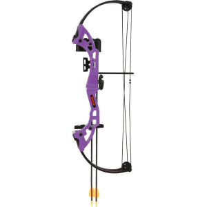 Bear Archery Youth Compound Bow Brave Rh Purple Age 8+ AYS300PL