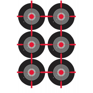 Birchwood Casey 35703 Dirty Bird Bullseye Tagboard Target 12 in x 18 in 100 Per Pkg