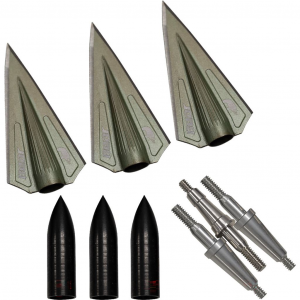 Bear Razor Head VWS Double Bevel Broadheads Kit 150-200 gr 3 pk BT175DB