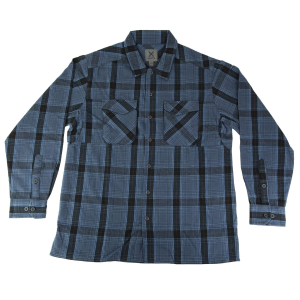 Vertx Flannel Shirt, Large, Blue Ridge Plaid, Canyon River VTX1500 BLRP LARGE - Vertx