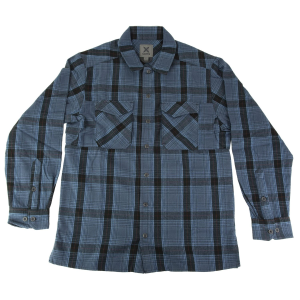 Vertx Flannel Shirt, Medium, Blue Ridge Plaid, Canyon River VTX1500 BLRP MEDIUM - Vertx