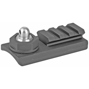 Accu-Tac Sling Stud Rail Adapter SSRA-200, Anodized Finish, Black Color, Allows Accu-Tac Bipod to mount to Sling Stud SSRA-200