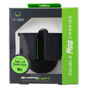ALIEN GEAR HOLSTERS CMCD44R15 Cloak 9 mm/.40 cal Double Stack Polymer Black - Aliengear