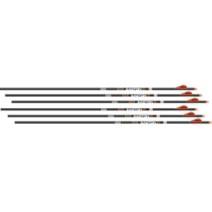 Easton Arrow 6.5Mm Match Grade 400 W/2 in Bully Vanes 6-Pack 128961