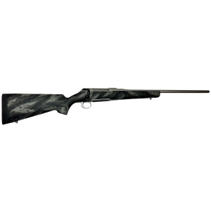 Sauer S1AGCF65P 100 6.5 PRC Caliber with 4+1 Capacity, 24in Barrel, Gray Cerakote Metal Finish Black with Gray Sponge Pattern Accents Carbon Fiber Stock Right Hand (Full Size)