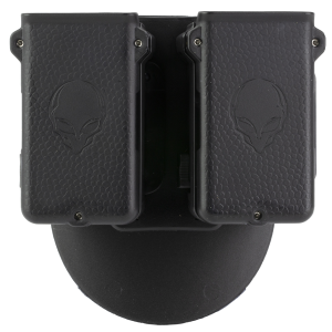 Alien Gear Holsters Cloak Tuck CMCD-4-4-R-15-D, OWB Dual Mag Holster, Fits (2) Double Stack 9mm/40 SW Mags, Black CMCD-4-4-R-15-D