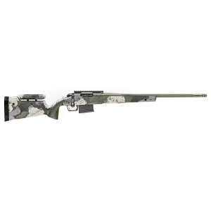 Springfield Armory BAW92265CMGA Model 2020 Waypoint Full Size 6.5 Creedmoor 5+1 22 in Mil-Spec Green Cerakote Fluted Barrel, Mil-Spec Green Cerakote Picatinny Rail Receiver, Evergreen Camo Adj Comb w/M-LOK Carbon Fiber Stock, Right Hand, Rifle