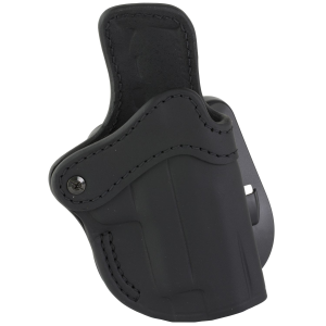1791 Gunleather ORPDH23SBLR Paddle Holster Optic Ready OWB Size 2.3 Signature Brown Leather Paddle Fits Glock 17 Fits Walther PPQ Right Hand
