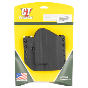 Comp-Tac C828SS242RBKN Warrior OWB Black Kydex Belt Loop Fits Sig 320 Right Hand