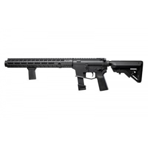 Angstadt Arms Vanquish-9, Semi-auto, Integrally Suppressed Rifle, 9MM, 16 in Precision Ported Barrel, Anodized Finish, Black, B5 Systems Bravo Stock, B5 Grip, BCM Mod3 Vertical Grip, 15 in Aero Precis