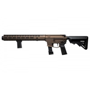 Angstadt Arms Vanquish-9, Semi-auto, Integrally Suppressed Rifle, 9MM, 16 in Precision Ported Barrel, Cerakote Finish, Bronze, B5 Systems Bravo Stock, B5 Grip, BCM Mod3 Vertical Grip, 15 in Aero Preci