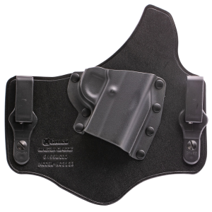Galco KC212B KingTuk Classic Black Kydex Holster w/Leather Backing IWB Kimber 1911 5 in Right Hand