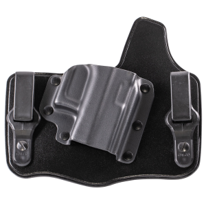 Galco KC800B KingTuk Classic Black Kydex Holster w/Leather Backing IWB fits Glock 43, 43x Right Hand