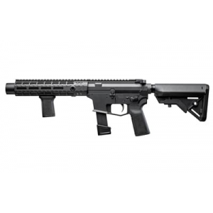 Angstadt Arms Vanquish-9, Semi-auto, Integrally Suppressed, Short Barreled Rifle, 9MM, 10.5 in Precision Ported Barrel, Anodized Finish, Black, B5 Systems Bravo Stock, B5 Grip, BCM Mod3 Vertical Grip,