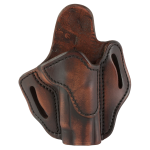 1791 Gunleather ORBH1SVTGR BH1 Optic Ready OWB Vintage Leather Belt Slide Fits 4-5 in 1911 Right Hand