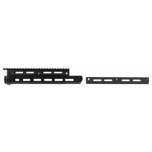 Aim Sports MMFN01 Universal Handguard 11.30 in Drop-in\t M-LOK\t 2-Piece Style Made of 6061-T6 Aluminum with Black Anodized for FN/FAL Variants
