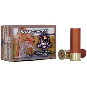 HEVI-SHOT Hs43030 Dead Coyote 12 Gauge 3 In 1 1/2 Oz Tungsten T Shot 10 Per Box/ 10 Cs