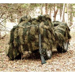 Red Rock Ghillie Blind 5'X12' Woodland Camouflage Netting 70935