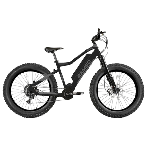 Rambo Bikes 1000XPBGY Rebel Matte Black/Gray SHAM NX, PG-1130 11-42, 11 Speed, Bafang BBSHD Mid-Drive Motor, 35 mph Speed
