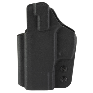 1791 Gunleather TACIWBG2CG3BLKR Tactical Kydex IWB Black Kydex Belt Clip Fits Taurus G2C/G3 Right Hand