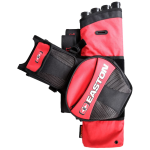 Easton Flipside 4-Tube Hip Quiver Red RH/LH 222713