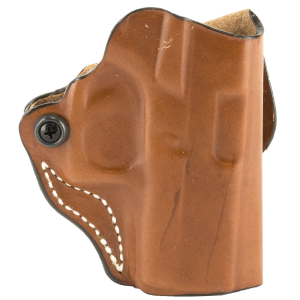 Desantis Mini Scabbard Belt Holster, Fits Glock 43, Right Hand, Tan Leather 019TA8BZ0