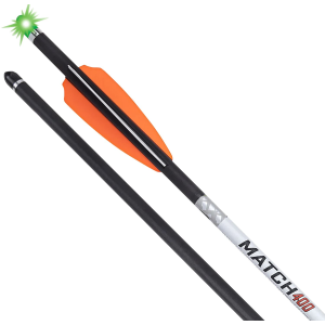 Tenpoint HEA7693 Match 400 Alpha Blaze Carbon 20 in.004 Straightness 3 Pack green