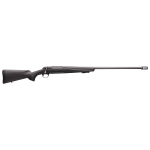 Browning 035543282 X-Bolt Pro Long Range 6.5 Creedmoor 4+1 26 in Skip Fluted Heavy Barrel, Recoil Hawg Muzzle Brake, Spiral Fluted Bolt, Carbon Gray Elite Cerakote, Natural Carbon Fiber Stock, Rifle