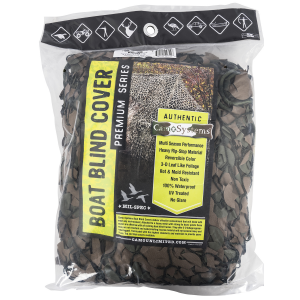 Camo Systems BB20 Military Boat Concealment Green/Brown 5' x 22' Ripstop Mesh Netting Attachment