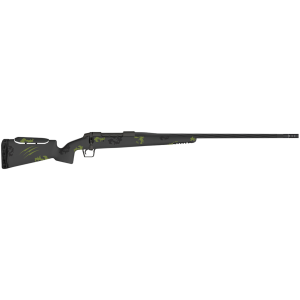 Fierce FRFP300PRC22BF Twisted Rival FP 300 PRC 3+1 (Hinged Floor Plate) 22 Twisted Flutes, Black Steel Barrel/Rec, Forest Camo Carbon Fiber Rival Stock with Adj. Cheek Piece, Radial Muzzle Brake, Bix & Andy Adj. Trigger, Rifle