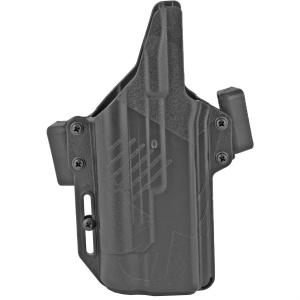 Raven Concealment Systems Perun LC OWB Holster PXG9TLR1HL3/4, 1.5 in, Fits Gen3/4 Glock 17/19 With TLR-1 HL