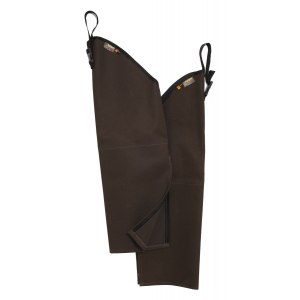 Boyt Harness 9001BRHR Rattlers Chaps 1000D Nylon Brown Husky 30 in Chaps Adjustable Straps