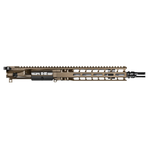 Radian Weapons Complete Upper, 223 Wylde, 10.5 in Barrel, 1:8 Twist, SilencerCo ASR Flash Hider, Cabine Length Gas, 10 in MLOK Handguard, Radian Raptor-SD Charging Handle, Radian Enhanced Bolt Carrier Group, Cerakote Finish, Brown, Fits AR-15 R0451