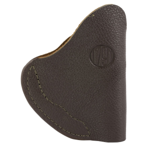 1791 Gunleather FCD2BRWL Fair Chase IWB Size 02 Brown Leather Deer Hide Belt Clip Fits Ruger LCR Left Hand