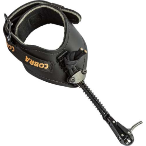 Cobra Archery Release Maverick Dual Jaw Spring Lanyard Black C821