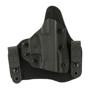 DeSantis Gunhide Infiltrator Air M78KAB2Z0, Inside The Pant Holster, Black Leather / Kydex, Right Hand, Fits Glock 17/19/19X