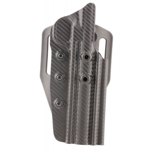 Tactical Solutions HOLBMH Trail-Lite High Ride OWB Black Carbon Fiber Thermoplastic Belt Slide Fits Browning Buck Mark Ambidextrous