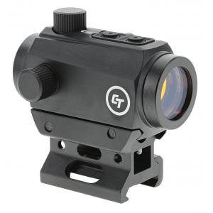 Crimson Trace 0102030 CTS-25 Compact Matte Black 1 x 20mm 4 MOA Illuminated Red Dot Reticle