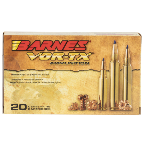 BARNES Bullets 21575 Vor-tx Rifle 338 Win Mag 210 Gr Tipped Tsx Boat Tail 20 Per Box/ 10 Cs
