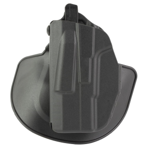 Safariland 7378 7TS, ALS, auto Locking System, Outside the Waistband Paddle/Belt Loop Holster Combo, For Glock 43/43X/43X MOS/and Springfield Hellcat, Plain Finish, Black, Left Hand 7378V2-895-412