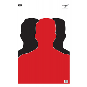 Birchwood Casey 37042 EZE-Scorer Silhouette Paper Target 23 in x 35 in 100 Per Pkg
