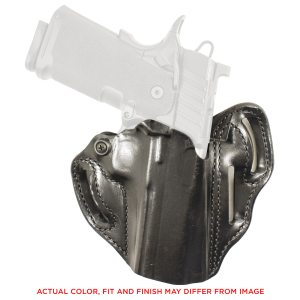 DeSantis Gunhide Speed Scabbard 002BA8WZ0, Belt Holster, Fits Springfield Prodigy 5 in, Leather, Right Hand, Black 002BA8WZ0