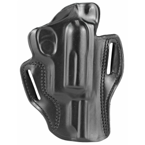 Desantis 002 Speed Scabbard Belt Holster Right Hand Black 3 in Taurus Judge 2 1/2 in & 3 in Leather 002BAP5Z0