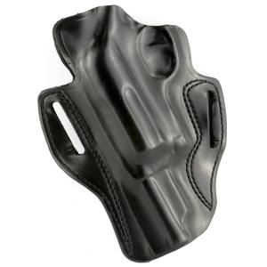 Desantis Speed Scabbard Belt Holster, Fits Taurus Judge 2 1/2 in & 3 in 3 in, Left Hand, Black Leather 002BBP5Z0