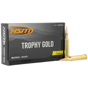 810742029043 HSM 264wm130vld Trophy Gold Extended Range 264 Win Mag 130 Gr Berger Hunting Vld Match 20 Per Box/ 20 Cs 810742029043 194845
